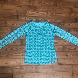 The North Face Print Long Sleeve Top